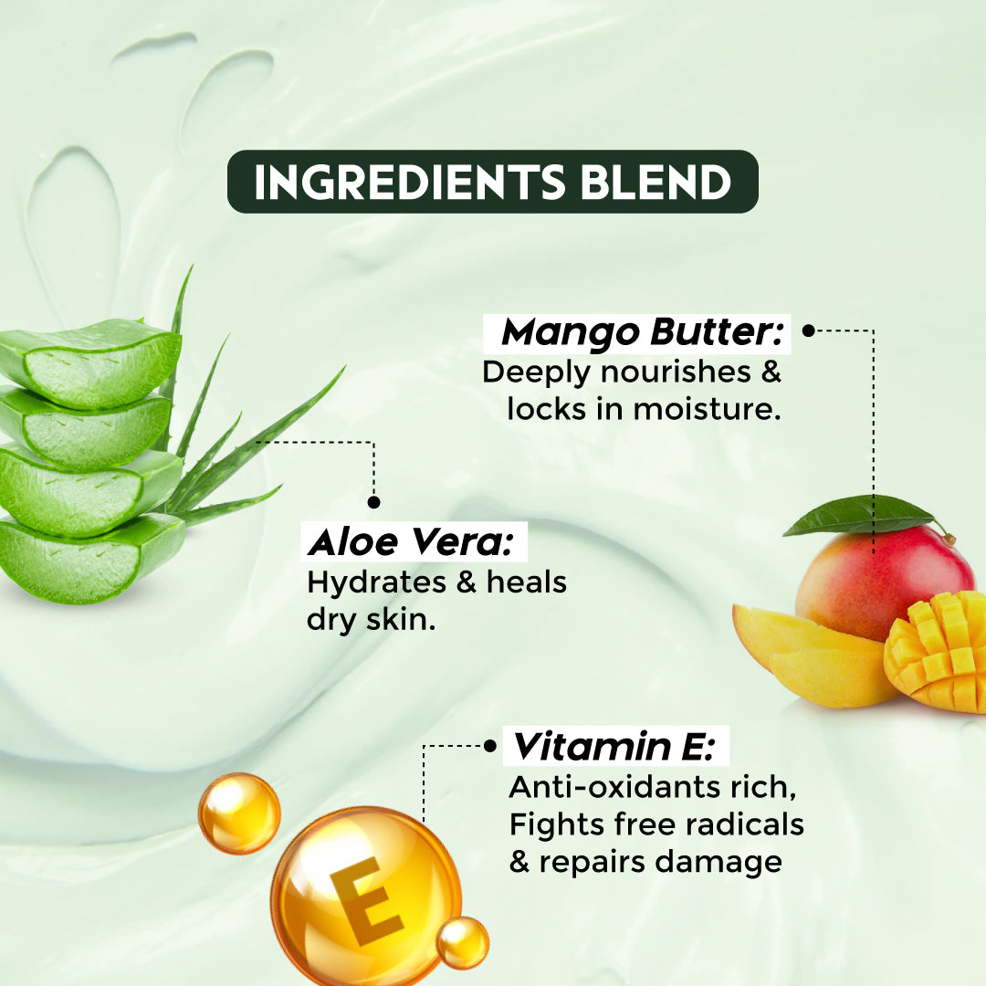 Trulysage Amrut Aloe Vitamin E Body Lotion | 24-Hour Hydration & Skin Repair | Lightweight & Non-Greasy | Aloe Vera & Vitamin E | 200ml