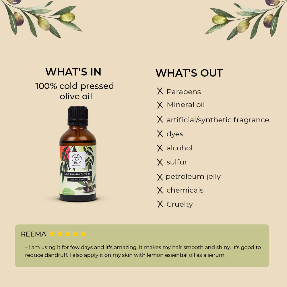 Cold Pressed Olive Oil 50 ML