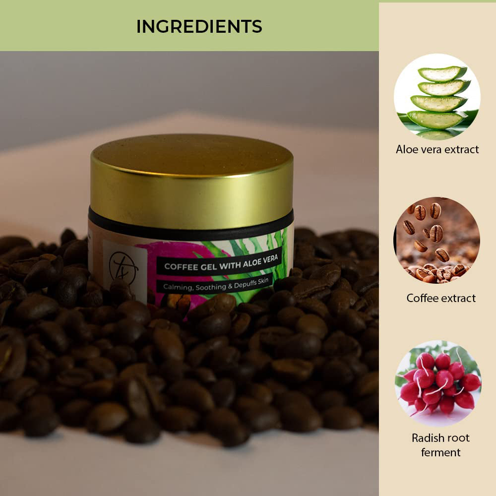 Coffee Gel with Aloe Vera 50 ML