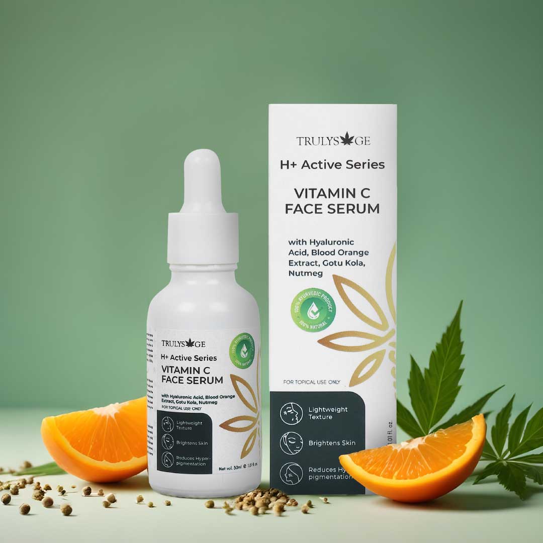 Face Serum With Vitamin C, Blood orange extract,  30 ML