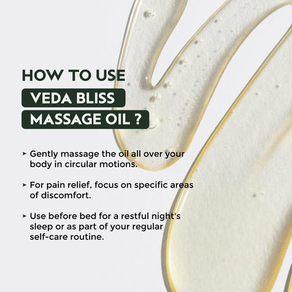 Veda Bliss Massage Oil