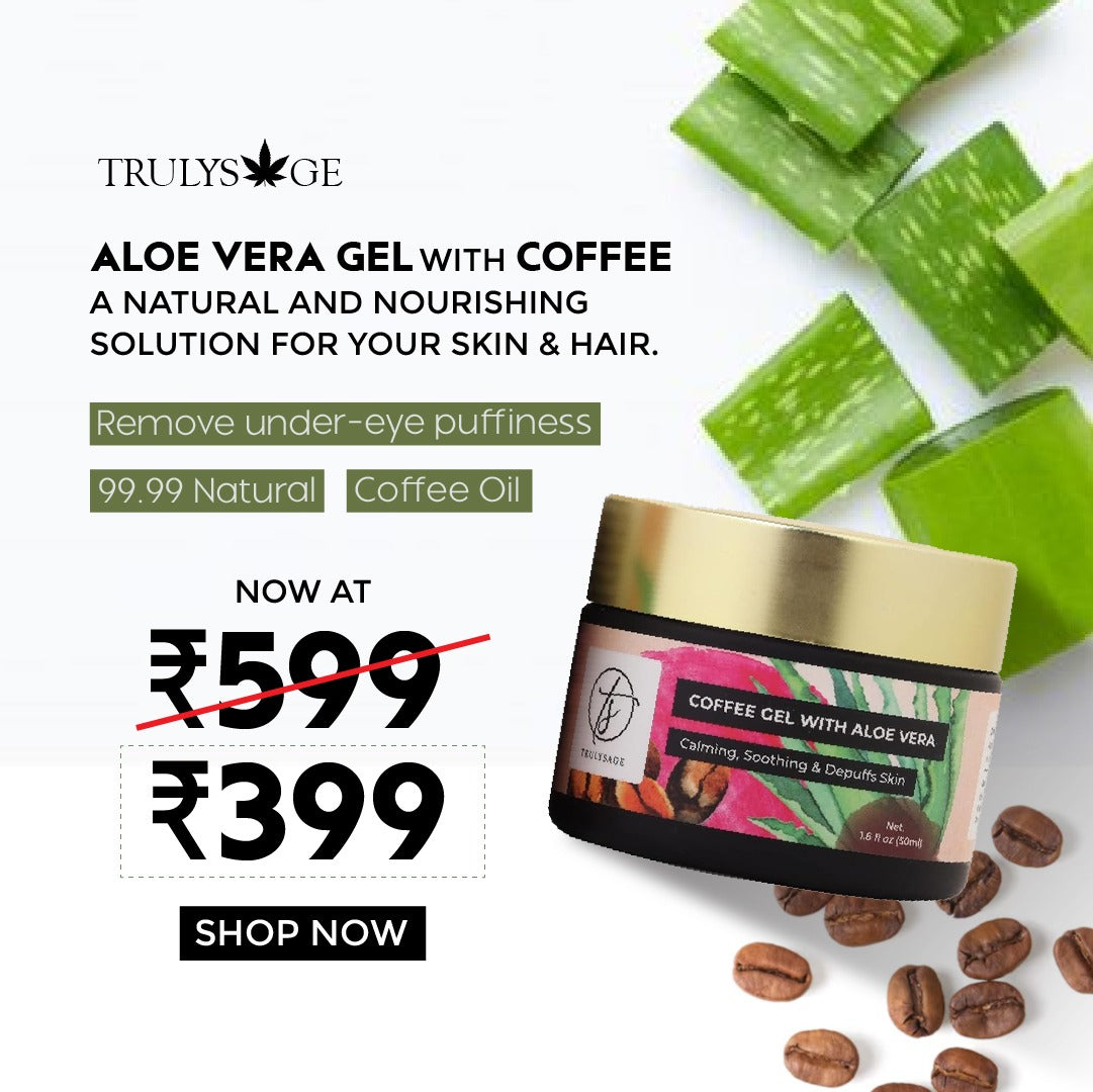 Coffee Gel with Aloe Vera 50 ML